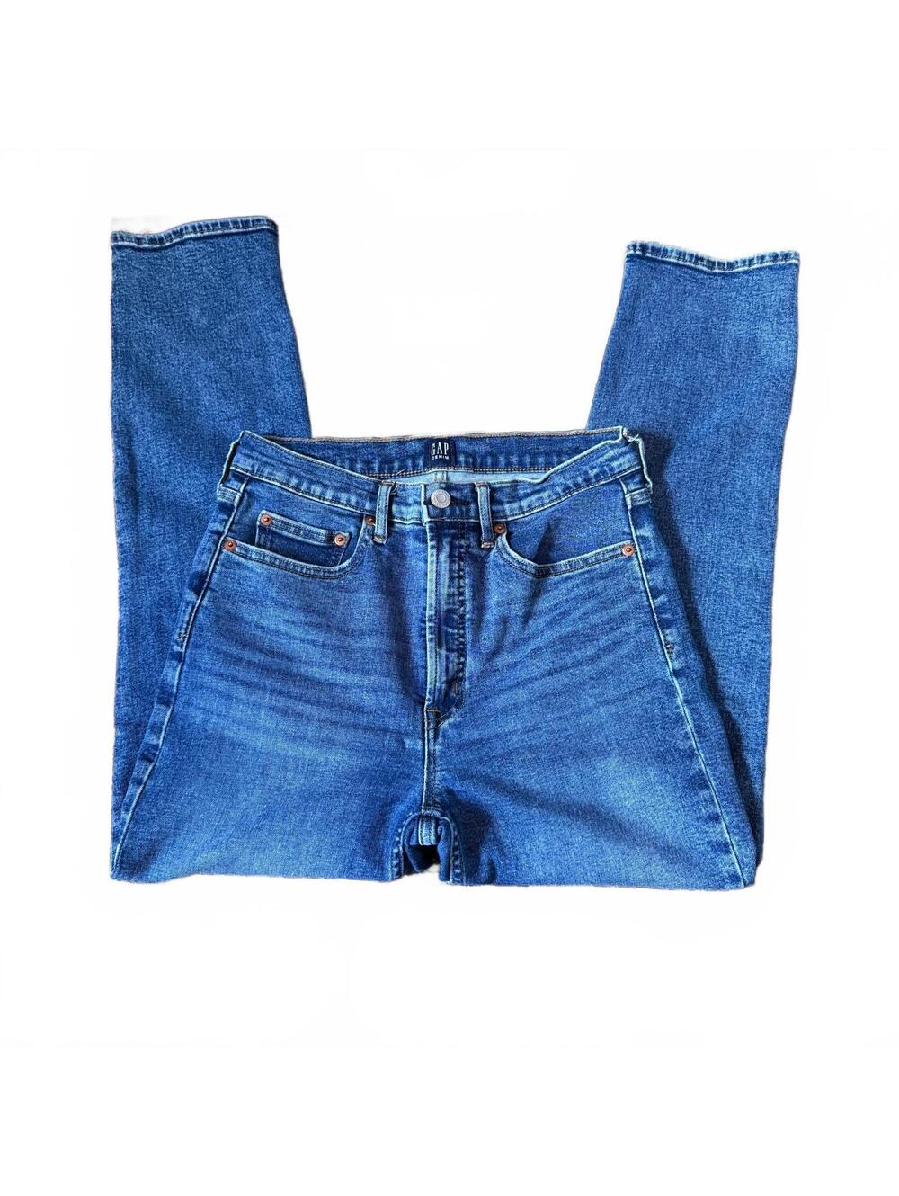 1969 slim gap jeans with a medium wash